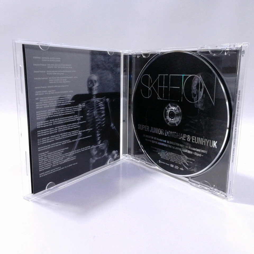 CD SUPER JUNIOR D&E SKELETON Japan E.L.F Limited Edition with Eunhyuk Photocard - Imagem 4 de 4