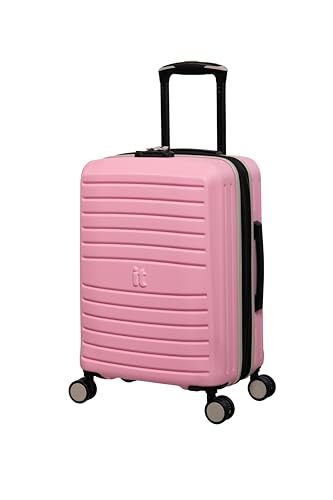 it luggage Eco-Protect Hardside 8 Wheel Expandable Spinner, Pink, Carry-On 21...