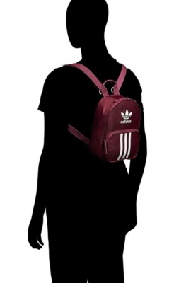 Adidas Originals Womens Santiago Mini Backpack Victory Crimson w/ White Accents adidas | Bags | Adidas Originals Womens Santiago Mini  main image 4