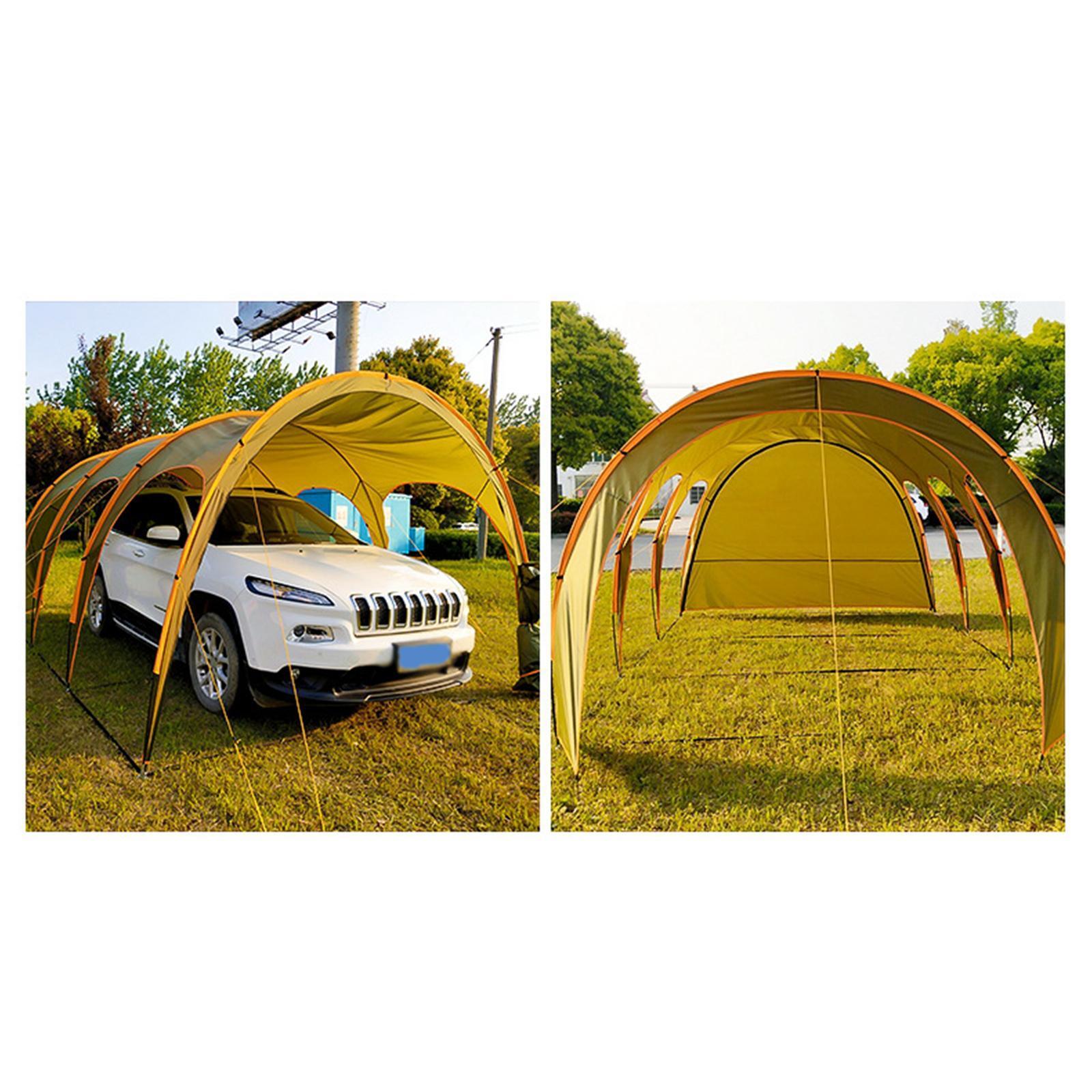 Car Trunk Tent Camping Shelter SUV Tailgate Sun Shade Outdoor Car Tent eBay