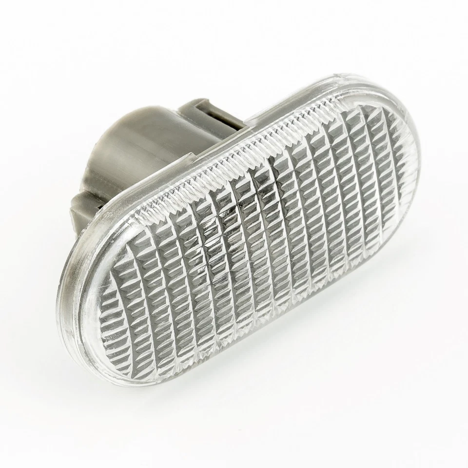 2x Indicatore Parafango Freccia Laterale Freccia LR Bianco per Renault Twingo - Immagine 3 di 4