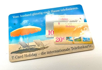 Telefonkarte Pay phone card (DE) : p 14 08.02 T-card holiday ( 2)  - Bild 1 von 2