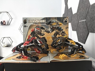 LEGO Bionicle Titan Set 8538 Muaka & Kane-Ra | COMPLETE | BOX & INSTRUCTIONS