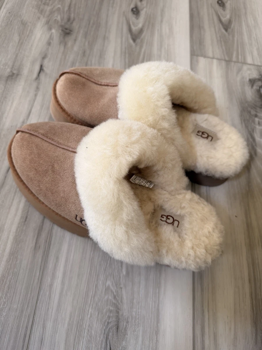 UGG Scuffette Suede Wool Slippers M7 / W9 – Like New with Box Women main image 3