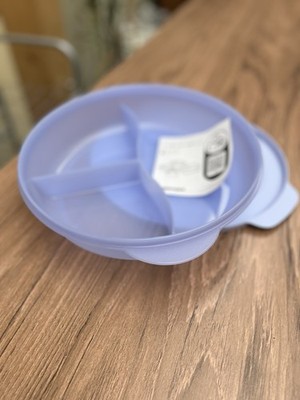 Tupperware Micro Tup Menüteller 1400 ml  Mikrowelle flieder * Neu