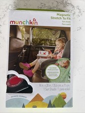 Munchkin Brica Magnetic Stretch to Fit Sun Shade - Black - NEW  