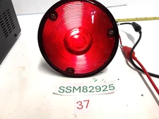 Grote~ 464~ 4.40" Round  Two Stud Mount Stop / Tail / Turn Lamp Light RED~WORKS