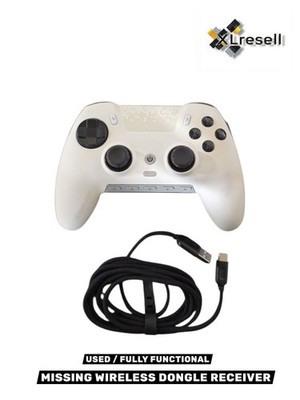 SCUF Envision Pro Wireless Controller for PC White/Gray USED ( NO DONGLE )