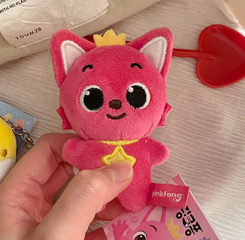 Pinkfong Babyshark Bebefinn Mini Plush Doll Keyring 8cm | eBay