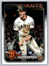 2024 Topps #124 Mike Yastrzemski - San Francisco Giants