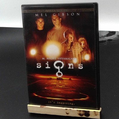 Signs - Vista Series DVD - Touchstone Pictures M. Night Shyamalan (2002) [VG]
