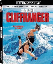 Cliffhanger 4K UHD Blu-ray Sylvester Stallone John Lithgow Michael Rooker Leon