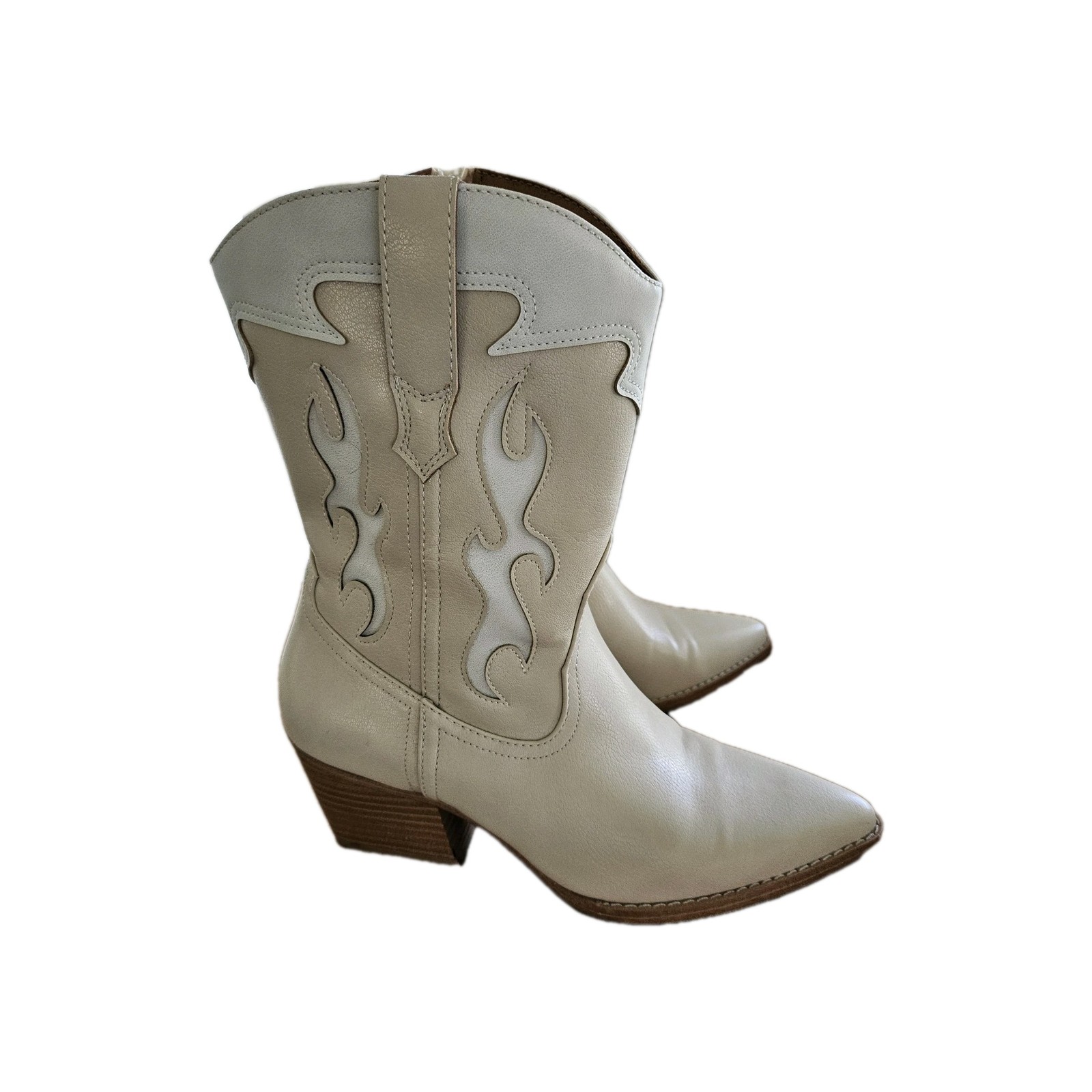 Universal Thread Women's Basic Tan Western Style … - image 4