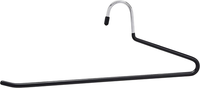 Amazon Basics HosenbüGel, Einfaches AufhäNgen, 10Er-Pack, Verchromt