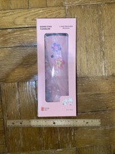 NEUF GOBELET ROSE GONG CHA (LINE FRIENDS MININI) 24 oz 710 ml - ÉDITION LIMITÉE