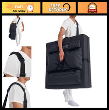 Universal Massage Table Carry Case with 5 Pockets, Fits 25"-32" Tables, Black
