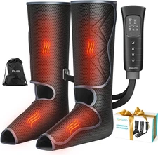 2PCS Electric Foot Ankle Massager for Pain Relief 3 Modes Vibration Hot Compress