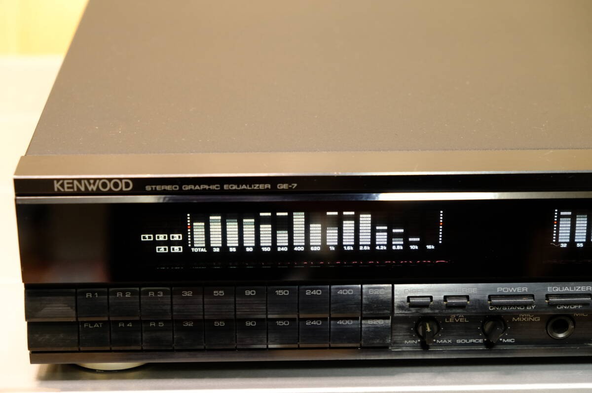 KENWOOD GE-7 ステレオ グラフィック イコライザー STEREO GRAPHIC