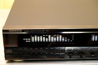 Kenwood GE-7 Graphic Equalizer Stereo Home Audio 2ch Component 
