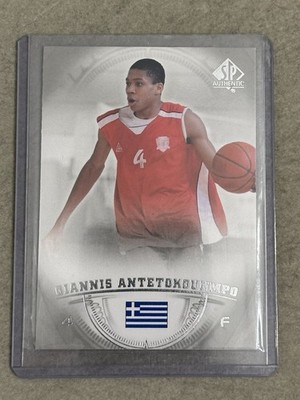 Giannis Antetokounmpo 2013-14 SP Authentic Rookie Card #36 Bucks NBA