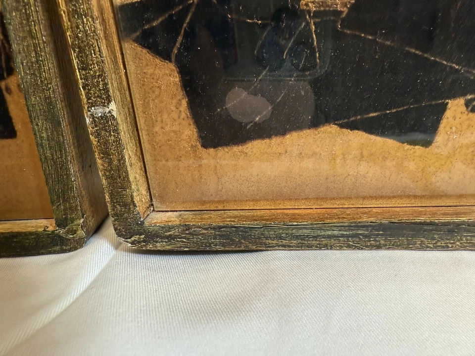 Arte de pared samurai pintado al revés Foto 3 de 4