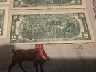 (3) 1976 (1) 2009(1) 2017 $2 Dollar Bill Lot Of 5  — photo 10