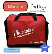 Milwaukee M18 Fuel Extra Large Contractor Canvas Bag XL