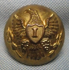 Non-Dug Civil War Eagle "I" Infantry Overcoat Button
