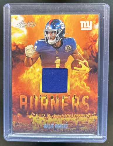 2025 Panini Absolute Malik Nabers Base (RAW)
