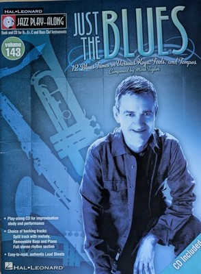 Just The Blues Vol. 143 Hal Leonard Jazz Play-Along with CD