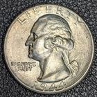 1944 Washington Silver Quarter 25C - GEM UNC! - Old Glory C&C Weekly 1c Auction!
