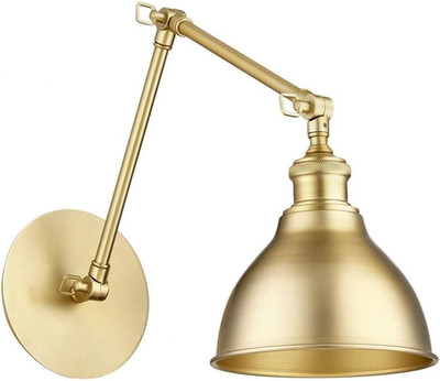 Antique Brass Transitional One-Light Wall Mount by Quorum 5392-80