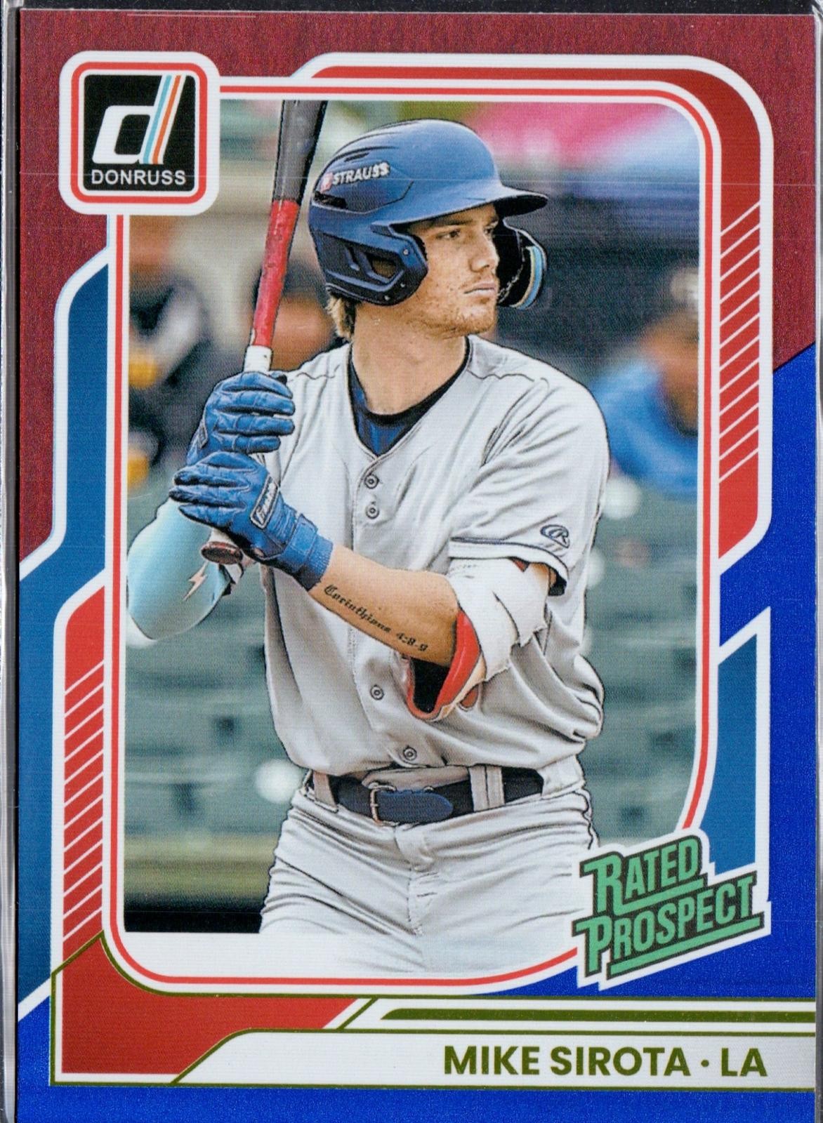 2026 Donruss #103 Mike Sirota Blue #/149