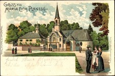 Litho Planegg Oberbayern, Wallfahrtskirche Maria Eich - 10242731