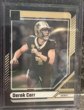 2024 Panini Clearly Donruss Derek Carr #37 Black /5