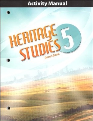 HERITAGE STUDIES GRADE 5 STUDENT ACTIVITIES MANUAL 3RD By Annittia Jackson *VG+*