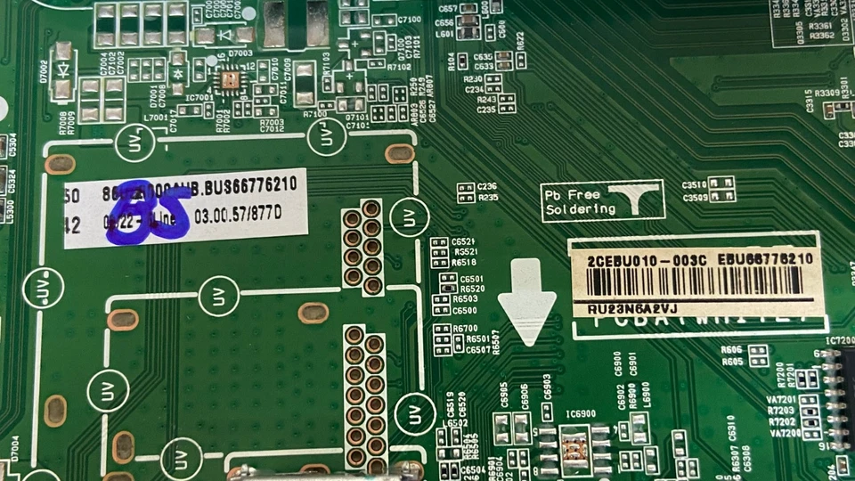 Conjunto de placa principal LG EBU66776210 - Imagem 2 de 2