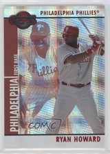 2008 Topps Co-Signers Hyper Plaid Red 67/100 Ryan Howard #075 10pr