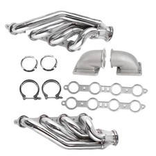 Turbo Exhaust Manifoldheaders For Ls1 Ls6 Lsx Gm V8elbows T3 T4 To 3.0