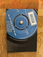 THE ROLLING STONES Postcard Record Album You Can’t Always Get What You Want