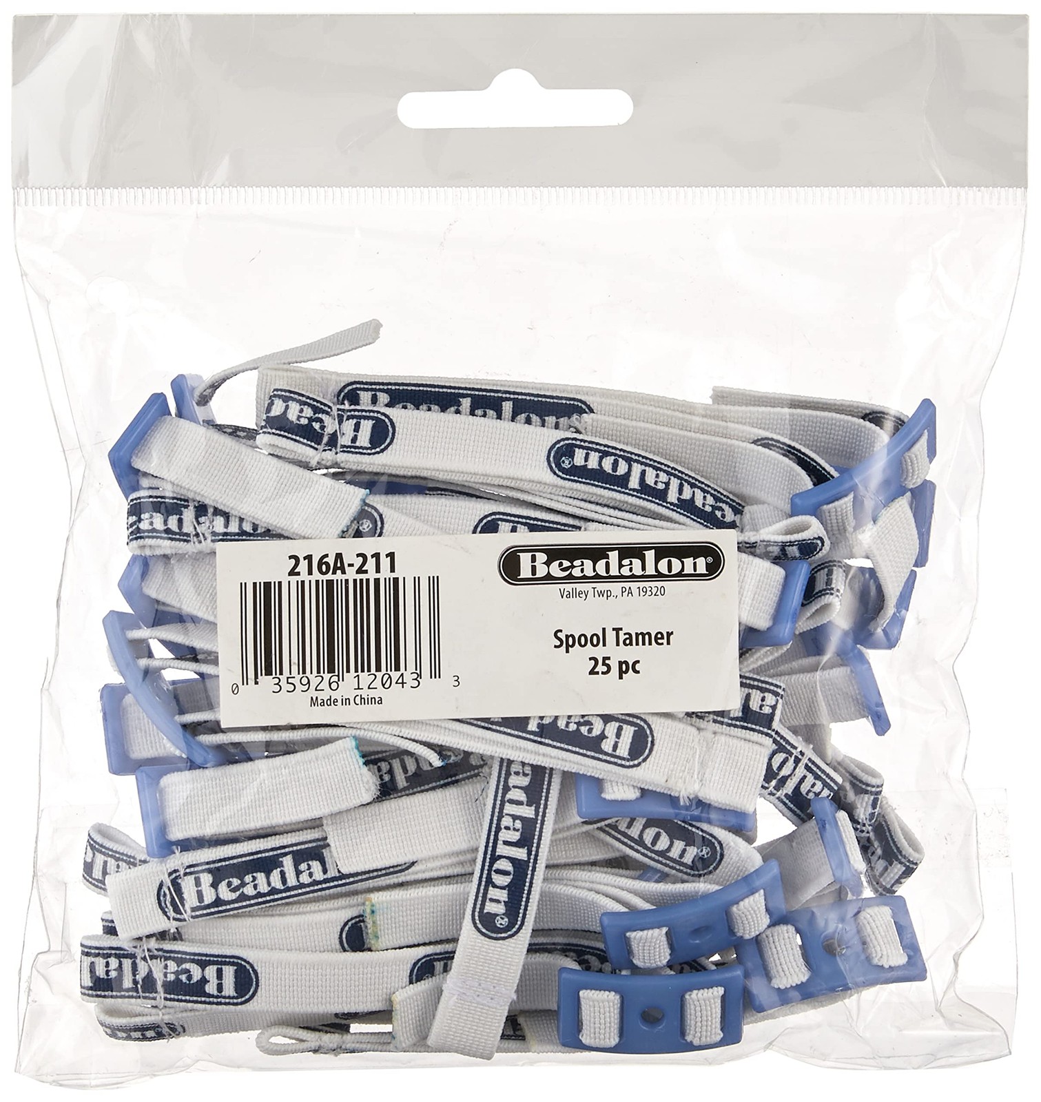 25-Pack Beadalon Spool Tamer