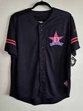 Negro League Detroit Stars Button-Down Baseball Jersey Men's XL NWT