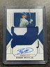 2025 Panini National Treasures Baseball Bobby Witt Jr. Patch Auto #75/99 ON CARD