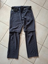 CMP Jungen Hose Wanderhose Zip Off Steghose Outdoorhose schwarz Gr. 176