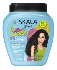 Curly Hair 2-in-1 Leave-In Conditioner Treatment Cream for Frizzy Wavy Hair Ca