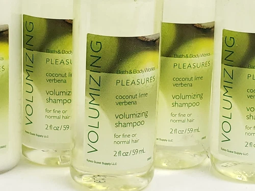 Bath & Body Works Pleasures Coconut Lime Verbena Volumizing Shampoo Conditioner - Picture 2 of 3