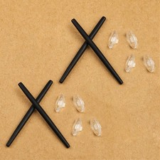 Replacement Rubber Kit Ear Socks Nose Pads for Oakley OX3135 Eyeglasses Frame