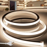 LED Streifen Neon 2 M Neutralweiß 4000 K 230 V IP65 Wasserdicht AußEn Netzteil