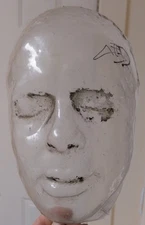 Slipknot AUTHENTIC Sid Wilson Death Mask Signed Plastic Face Form Maggot Rare #0