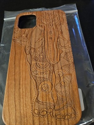 iPhone 11 Pro Max Case ''Nice wood case'' Elephant